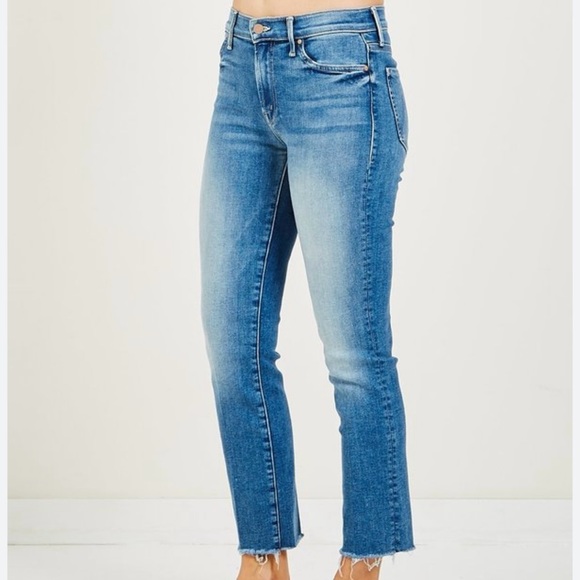 Mother The Rascal Crop Fray - Picture 2 of 8